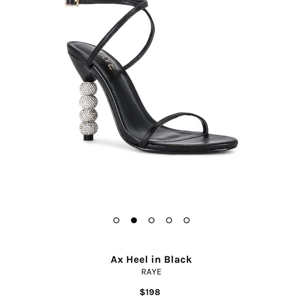 Ax heel in Black Raye